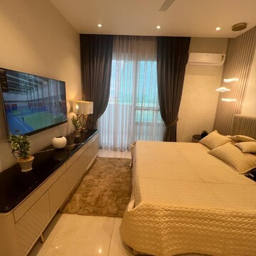 Living Room in 4 BHK Apartment at Maya Green Lotus Utsav, International Airport Road – for Sale