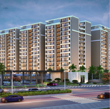 4 BHK Apartment – Exterior View View at Maya Green Lotus Utsav, International Airport Road - for Sale