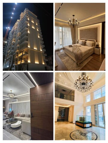 Staircase in 4 BHK Apartment at Exotic Grandeur, Dhakoli – for Sale
