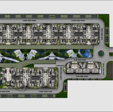 Master Plan in 2 BHK Apartment at Pavitra Luxury Residences, High Ground – for Sale