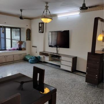 Living Room in 2 BHK Apartment at Vithal CHS Ltd, Dahisar West – for Sale