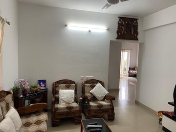 Living Room in 3 BHK Apartment at Rajapushpa The Retreat, Kokapet – for Sale