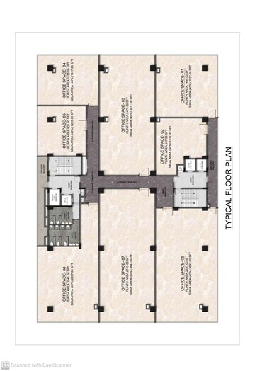 Floor Plan in  Shop at Narsingi – for Sale