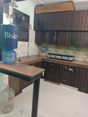 Kitchen in 2 BHK Builder Floor at Lajpat Nagar – for Rent
