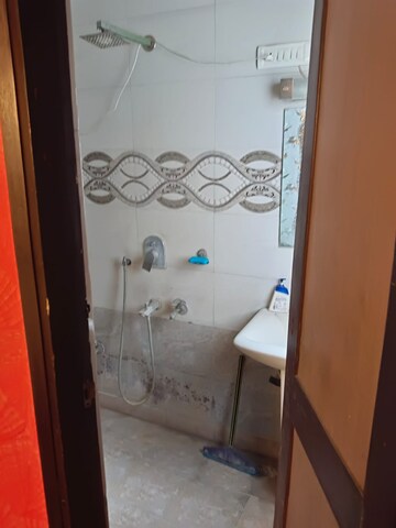 Bathroom in 2 BHK Builder Floor at Lajpat Nagar – for Rent