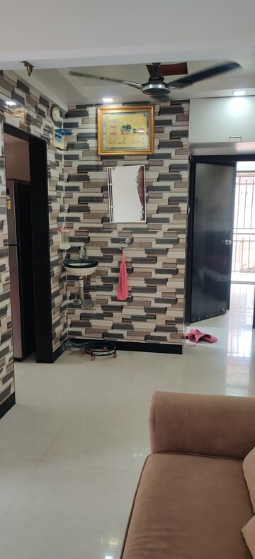 Living Room in 2 BHK Apartment at Marvel Shanti Enclave, Kopar Khairane – for Sale