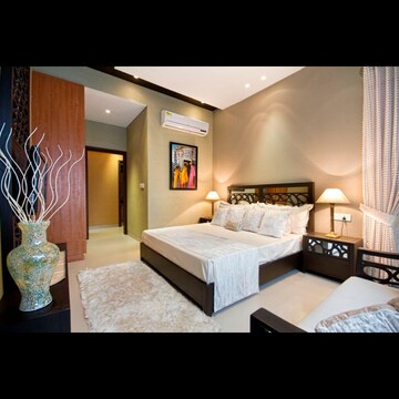 Bedroom in 3 BHK Apartment at Sushma Crescent, Dhakoli Village – for Sale