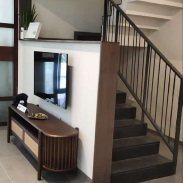 Staircase in 4 BHK Villa at Evantha Earthen Ambience, Sarjapur Attibele Road – for Sale