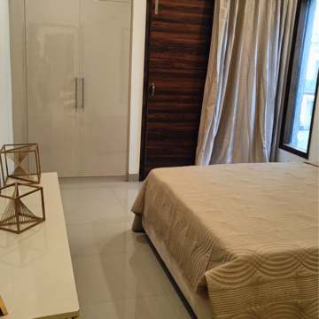 Bedroom in 3 BHK Builder Floor at Manohar Singh Palm Residency, Mullanpur – for Sale