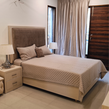 Bedroom in 3 BHK Builder Floor at Manohar Singh Palm Residency, Mullanpur – for Sale