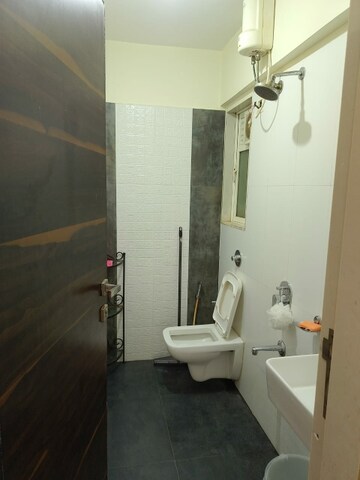 Bathroom in 1 BHK Apartment at Gurukrupa Marina Enclave, Malad West – for Sale