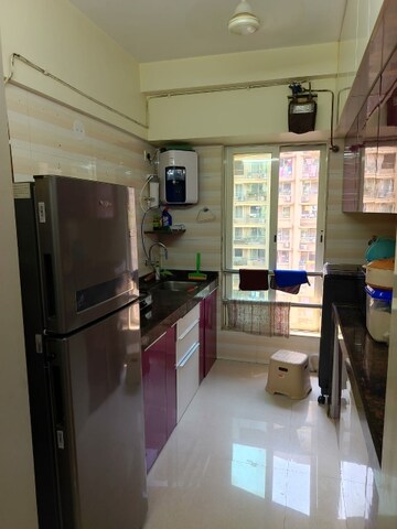 Master Bedroom in 1 BHK Apartment at Gurukrupa Marina Enclave, Malad West – for Sale