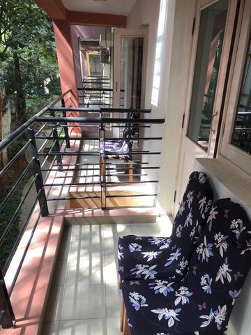 Balcony in 3 BHK Apartment at Embassy Habitat, Palace Road – for Rent