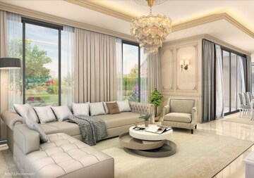 Living Room in 3.5 BHK Apartment at Sumadhura Palais Royale, Puppalaguda – for Sale