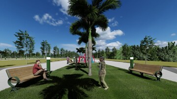  Plot – Garden View at Super Corridor - for Sale