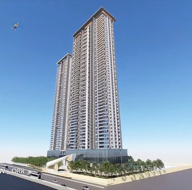 Exterior View, sumadhura-palais-royale 3 Bedroom 4050 Sq.Ft. Apartment In Puppalaguda Hyderabad 7247692