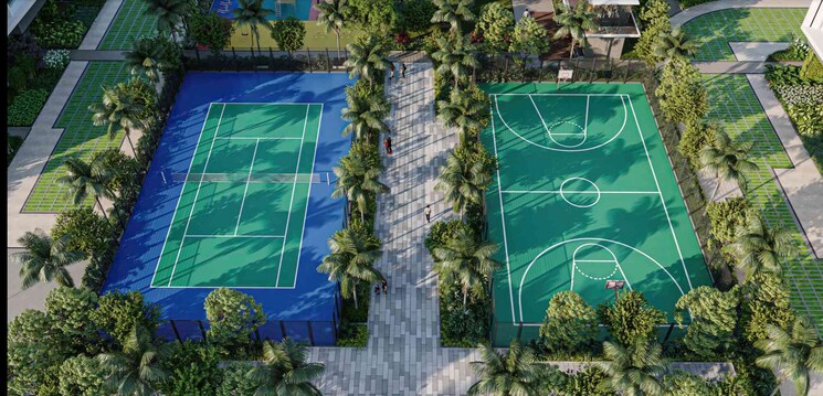 Garden, sumadhura-palais-royale 3 Bedroom 4050 Sq.Ft. Apartment In Puppalaguda Hyderabad 7247692