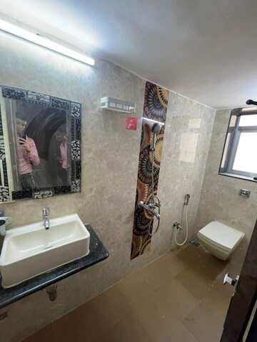 Bathroom in 2 BHK Apartment at Agarwal And Doshi Complex, Vasai West – for Sale