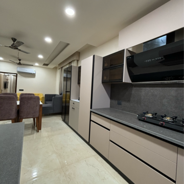 Kitchen in 3 BHK Builder Floor at Vip Road – for Sale