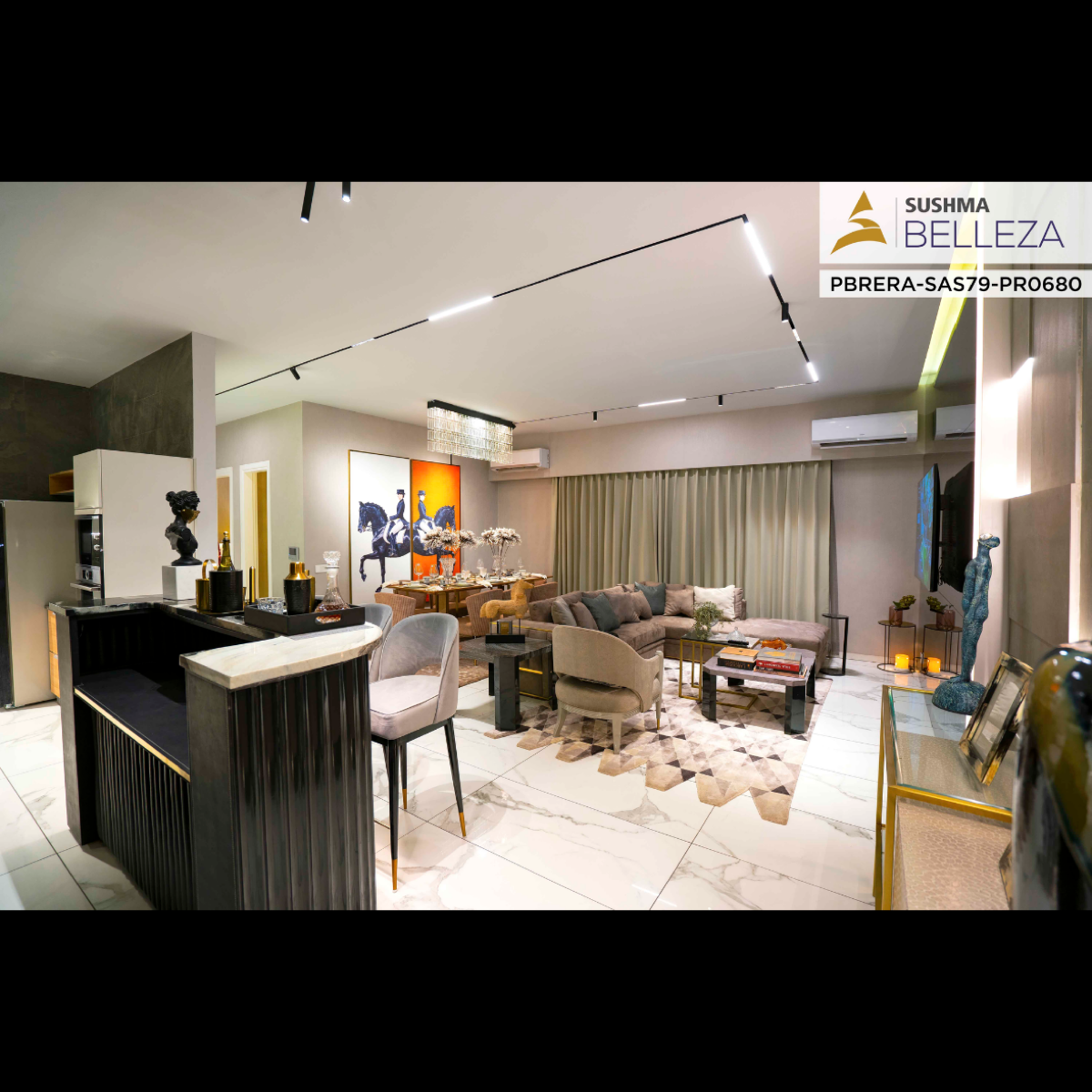 3 BHK Apartment For Resale in Sushma Belleza Nagla Road Zirakpur  7248248