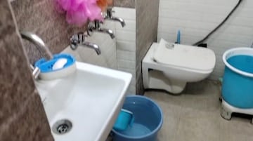 Bathroom in 2 BHK Builder Floor at Vaishali Sector 6 – for Sale
