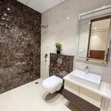 Bathroom in 4 BHK Apartment at Trishla City, High Ground – for Sale