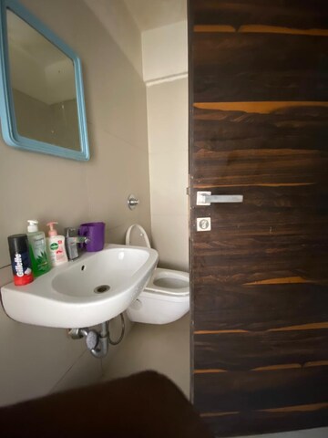 Bathroom in 1 BHK Apartment at Gurukrupa Marina Enclave, Malad West – for Sale