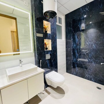 Bathroom in 3 BHK Apartment at Trishla City, High Ground – for Sale