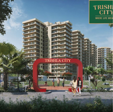 3 BHK Apartment – Exterior View View at Trishla City, High Ground - for Sale