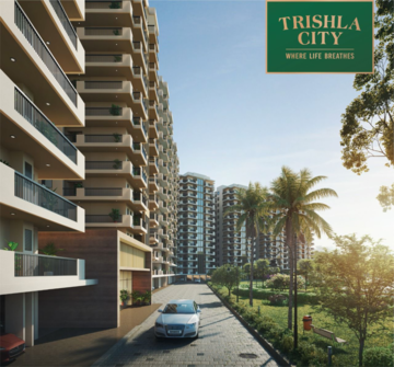 3 BHK Apartment – Exterior View View at Trishla City, High Ground - for Sale