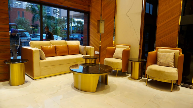 Living Room, trishla-city 3 Bedroom 2048 Sq.Ft. Apartment In High Ground Zirakpur 7248838