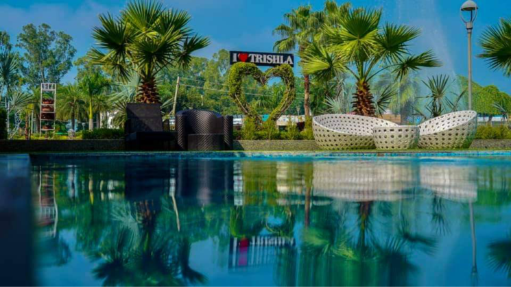 Garden, trishla-city 3 Bedroom 2048 Sq.Ft. Apartment In High Ground Zirakpur 7248838