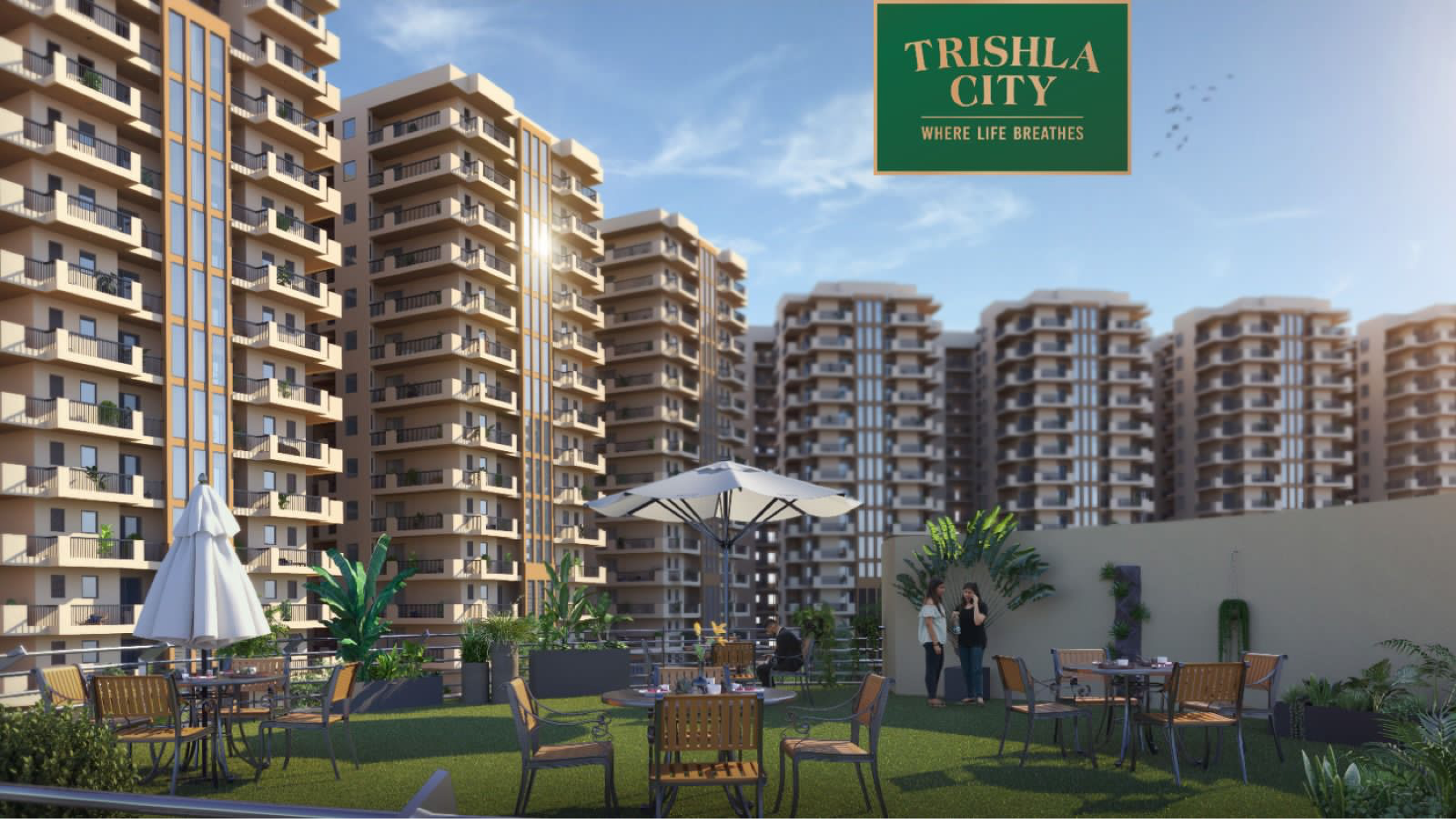 2 BHK Apartment For Resale in Trishla City High Ground Zirakpur  7248871