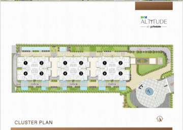 Master Plan in 4 BHK Apartment at M3M Altitude, Sector 65 – for Sale