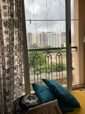 Balcony in 2 BHK Apartment at Hiranandani Estate, Ghodbunder Road – for Sale
