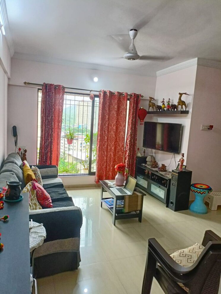 Living Room, unnati-woods-chs 2 Bedroom 650 Sq.Ft. Apartment In Kasarvadavali Thane 7249482