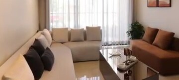 Living Room in 3 BHK Apartment at City One SkyVe, Ravet – for Sale