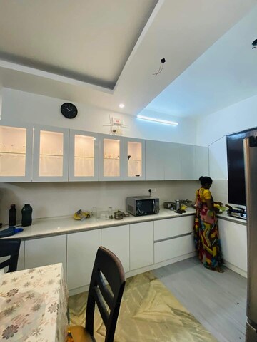 Kitchen in 3 BHK Builder Floor at Green Fields Colony – for Sale
