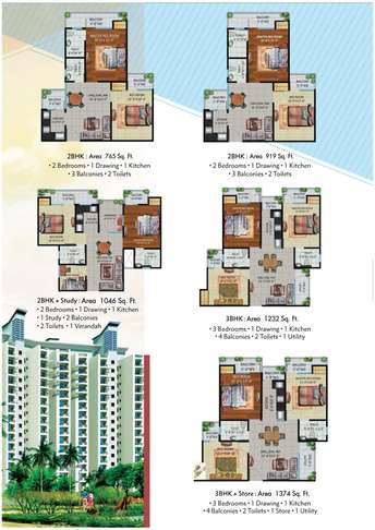 2 BHK Apartment For Resale in Devika Gold Homz Noida Ext Sector 1 Greater Noida  7250465