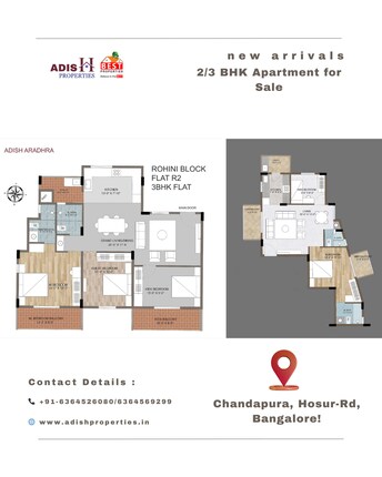 2 BHK Apartment For Resale in Adish Aradhra Anekal Bangalore  7250502