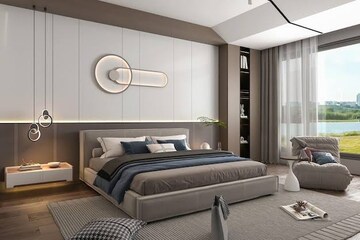 Bedroom in 2 BHK Apartment at Bhutani Acqua Eden, Sancoale – for Sale