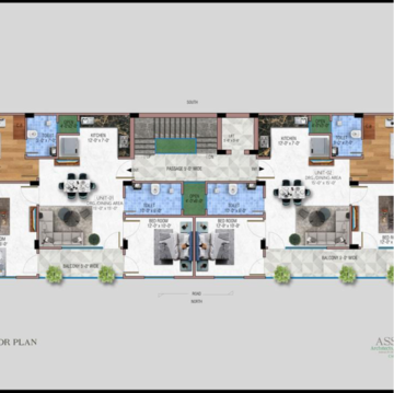 3 BHK Builder Floor For Sale in Rajpur Khurd Extension