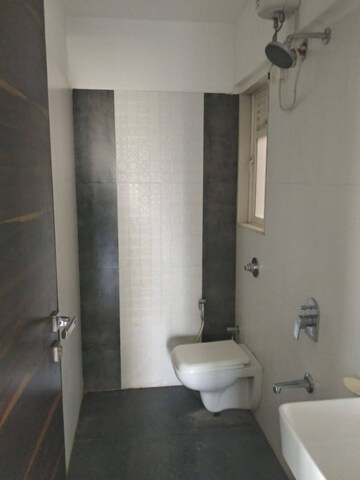 Bathroom in 1 BHK Apartment at Gurukrupa Marina Enclave, Malad West – for Sale