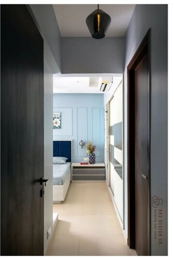Building Lobby in 3 BHK Apartment at Lodha Splendora, Ghodbunder Road – for Sale