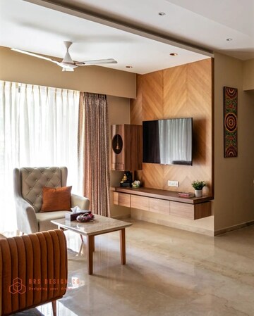 Living Room in 3 BHK Apartment at Lodha Splendora, Ghodbunder Road – for Sale