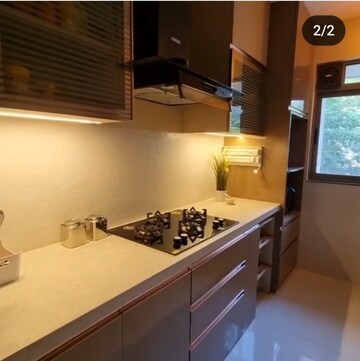 Kitchen in 3 BHK Apartment at Lodha Splendora, Ghodbunder Road – for Sale