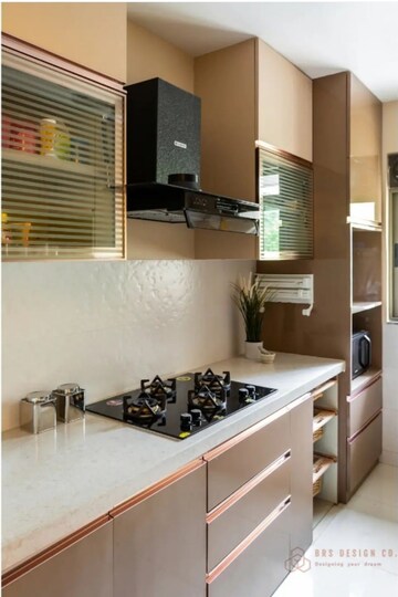 Kitchen in 3 BHK Apartment at Lodha Splendora, Ghodbunder Road – for Sale