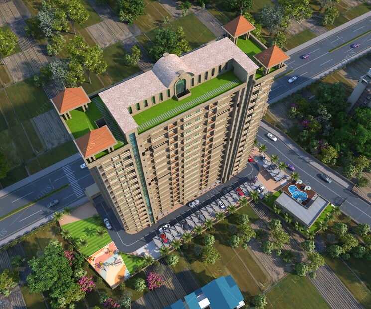 Exterior View, neel-sidhi-infinity 2 Bedroom 1000 Sq.Ft. Apartment In New Panvel Navi Mumbai 7252374