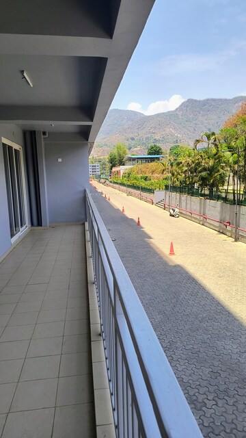 Balcony in 4 BHK Apartment at Pacific Golf Estate, Kulhan – for Sale