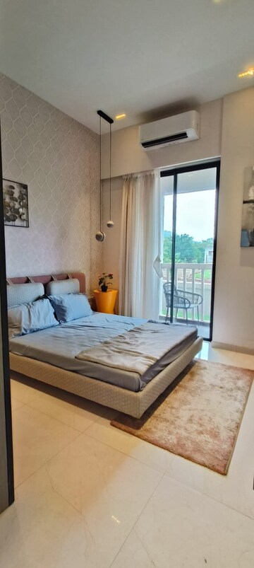 Bedroom in 2 BHK Apartment at Damji Shamji Mahavir Vista Point, Pokhran Road No 2 – for Sale